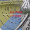 CBT65 razor wire alambre concertina alambre acero inoxidable Razor alambre de púas